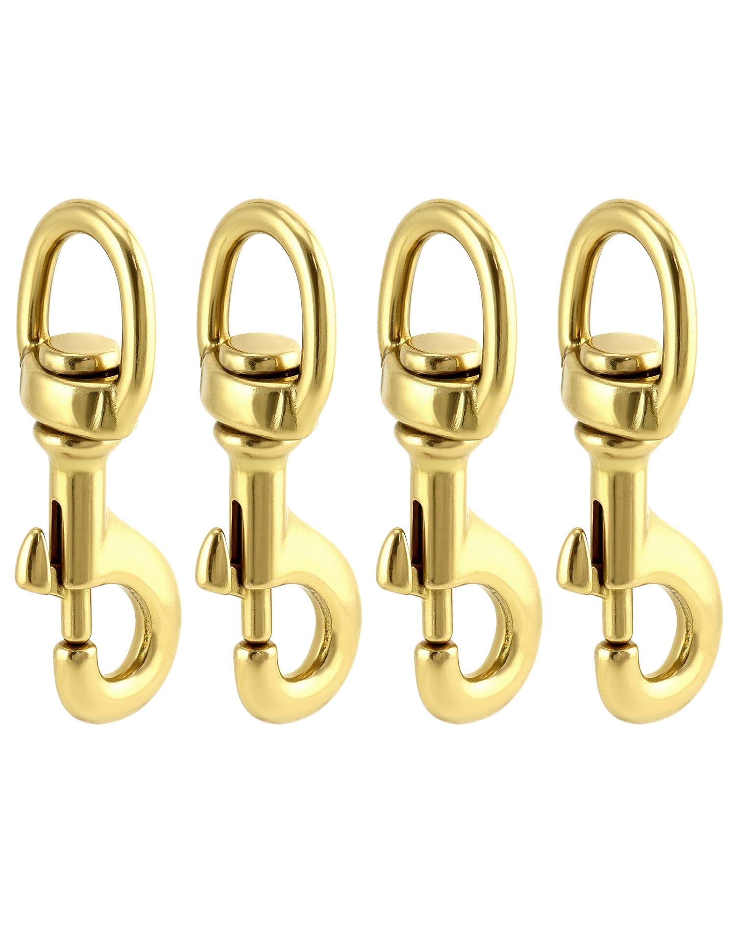 QWORK rust-resistant brass construction ensures lasting performance.