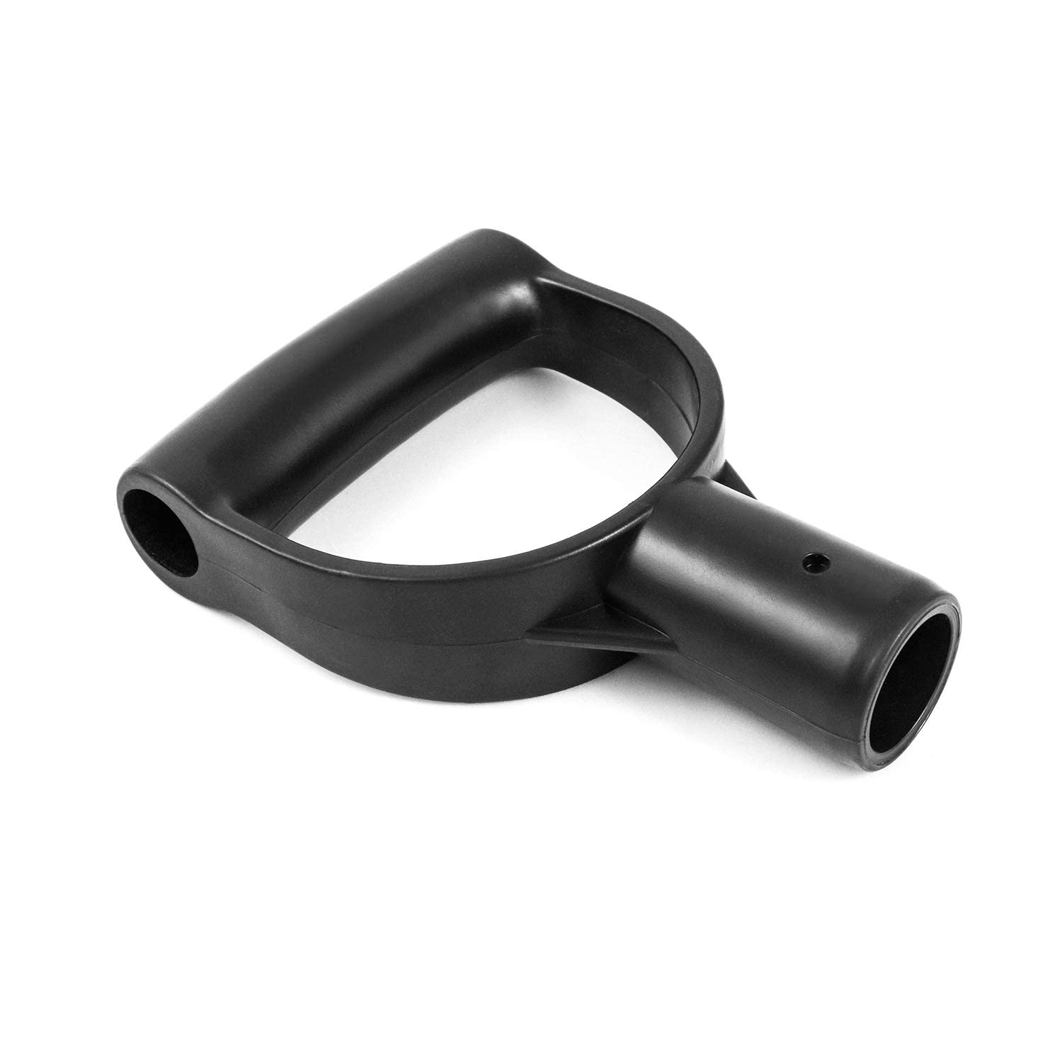 QWORK garden rake grip in D-shape provides reliable replacement on 28mm handles.