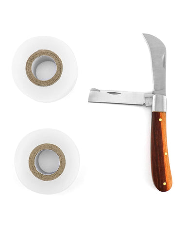 QWORK garden tool multiuse setup for budding pruning and harvest tasks