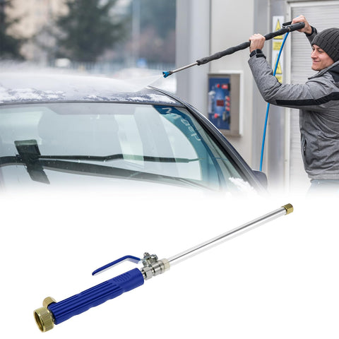 QWORK high-pressure machine-ready wand enables fast, efficient cleaning.