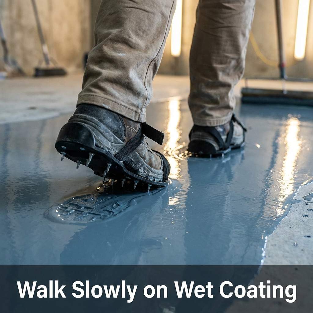 QWORK 1-inch spikes improve traction for epoxy and resin tasks.