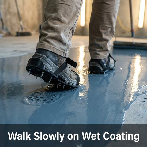 QWORK 1-inch spikes improve traction for epoxy and resin tasks.