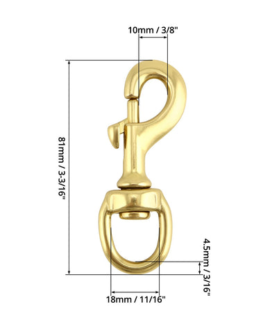 QWORK flag pole accessory clip versatile for crafts and pet gear.