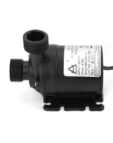 QWORK pool circulation pump image illustrates steady flow with low energy consumption.