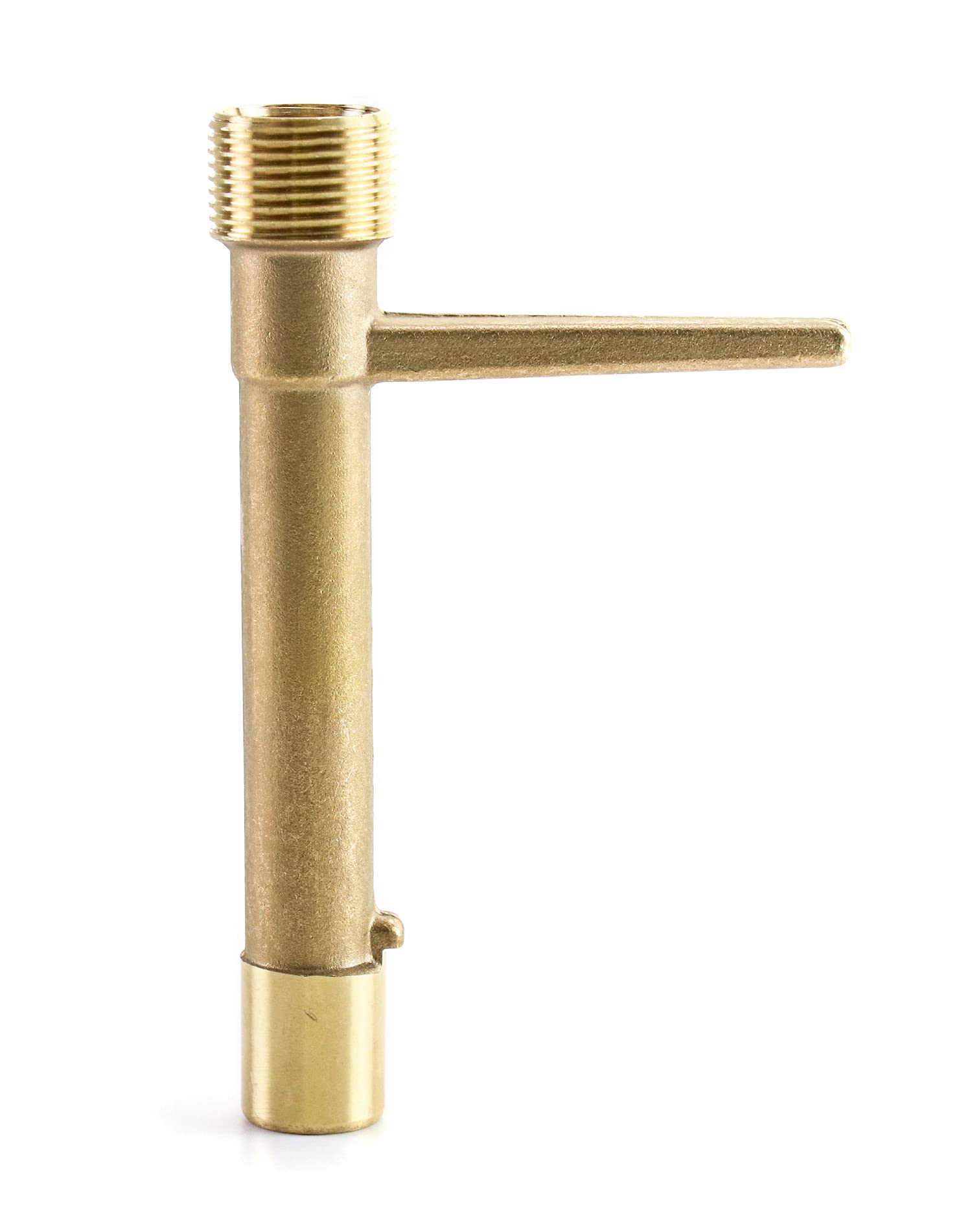 QWORK 3/4-inch male-threaded valve key ideal for easy valve connection.