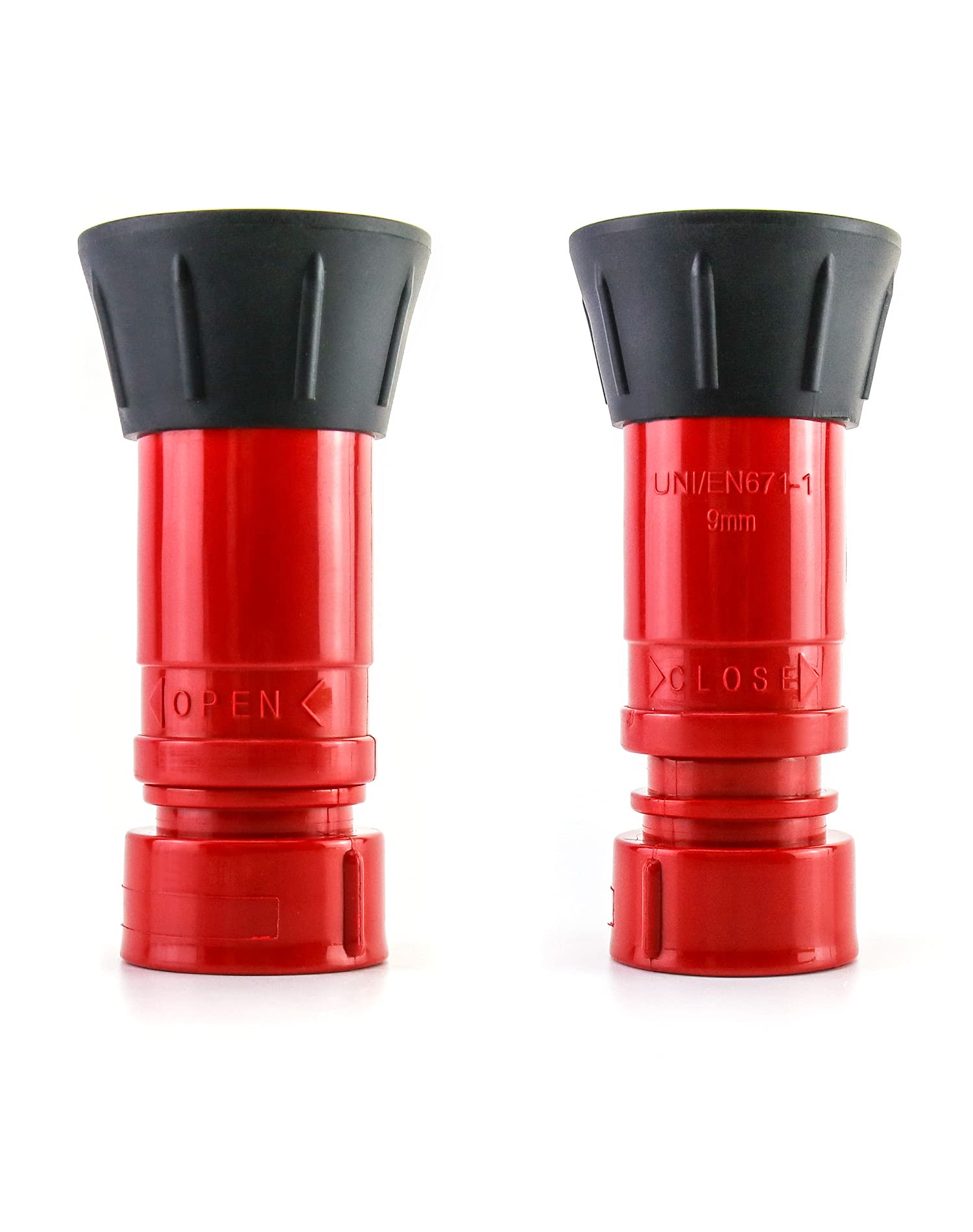 QWORK rotating control on/off lets you adjust spray size quickly.