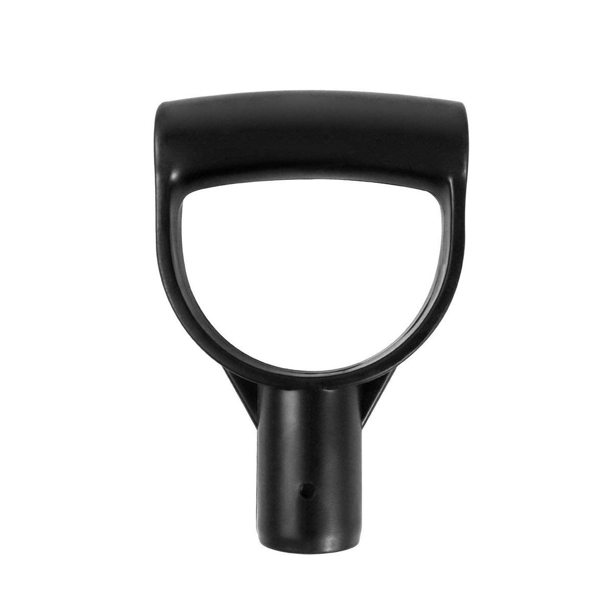 QWORK shovel grip handle with D-shape fits 28mm shafts for quick tool replacements.
