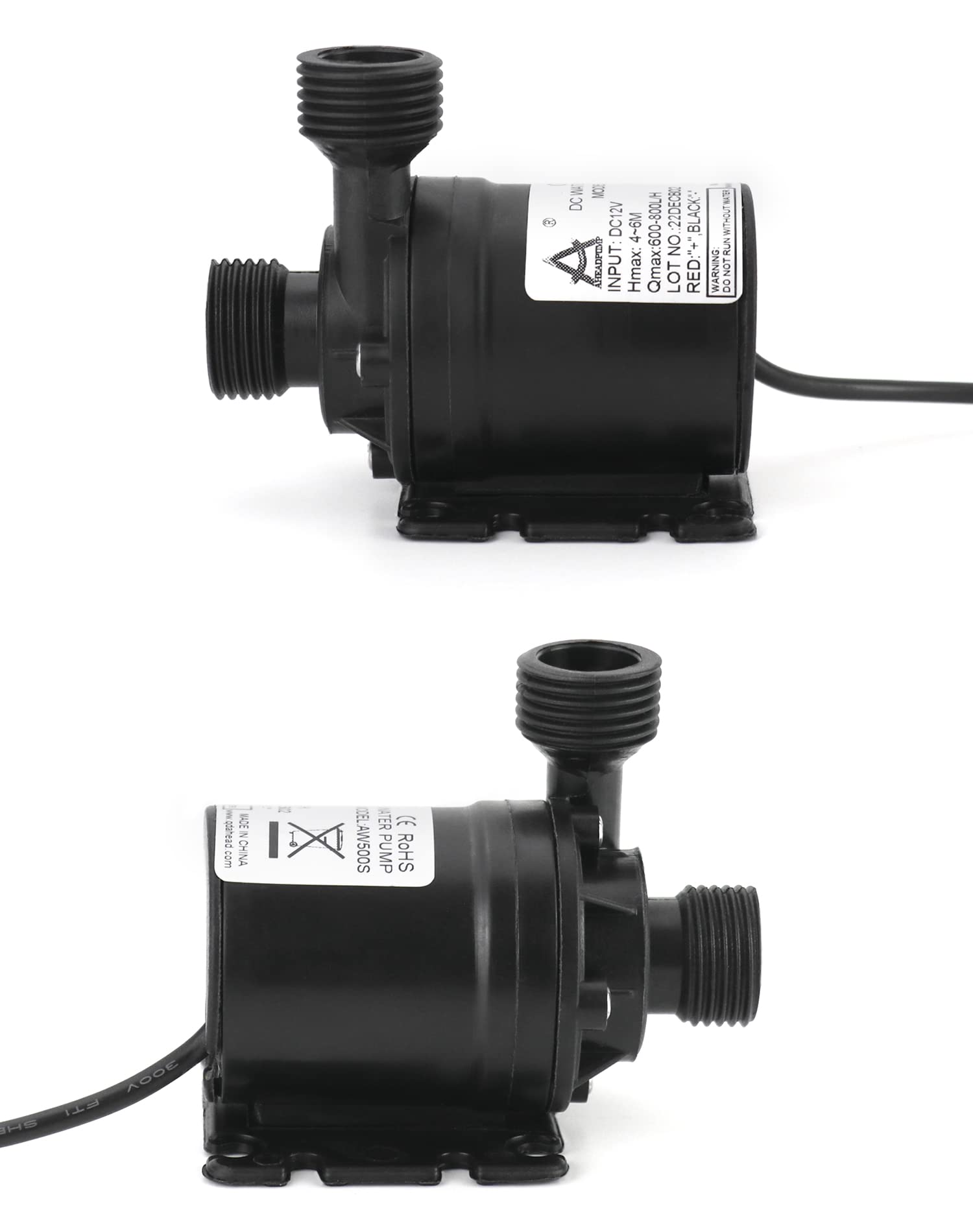 QWORK solar circuit compatible pump visual for building eco-friendly water systems.
