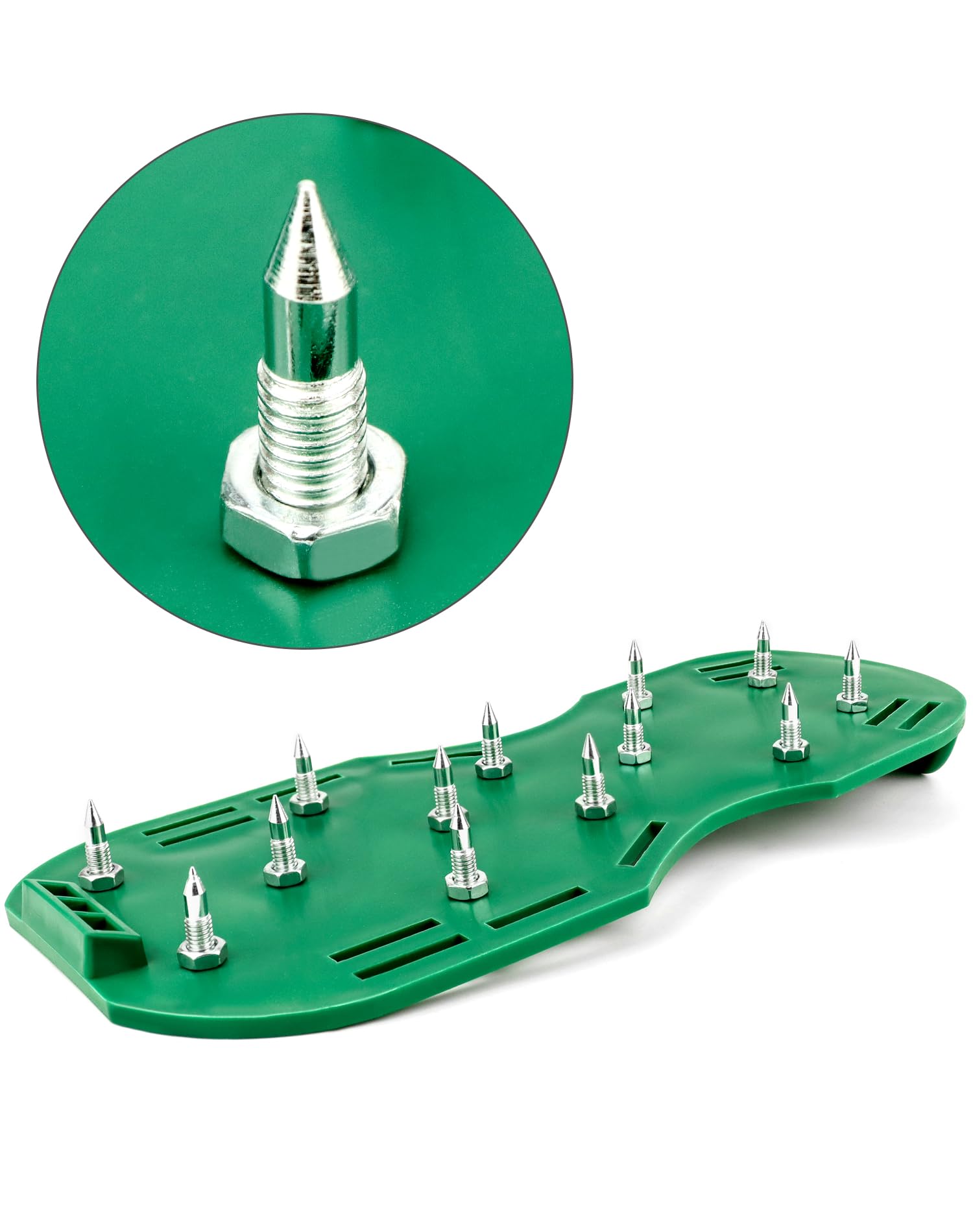 QWORK spiked shoes with easy assembly and included wrench