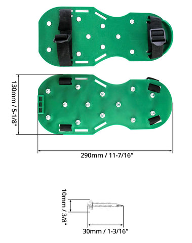 QWORK spiked shoes used for epoxy overlays installation