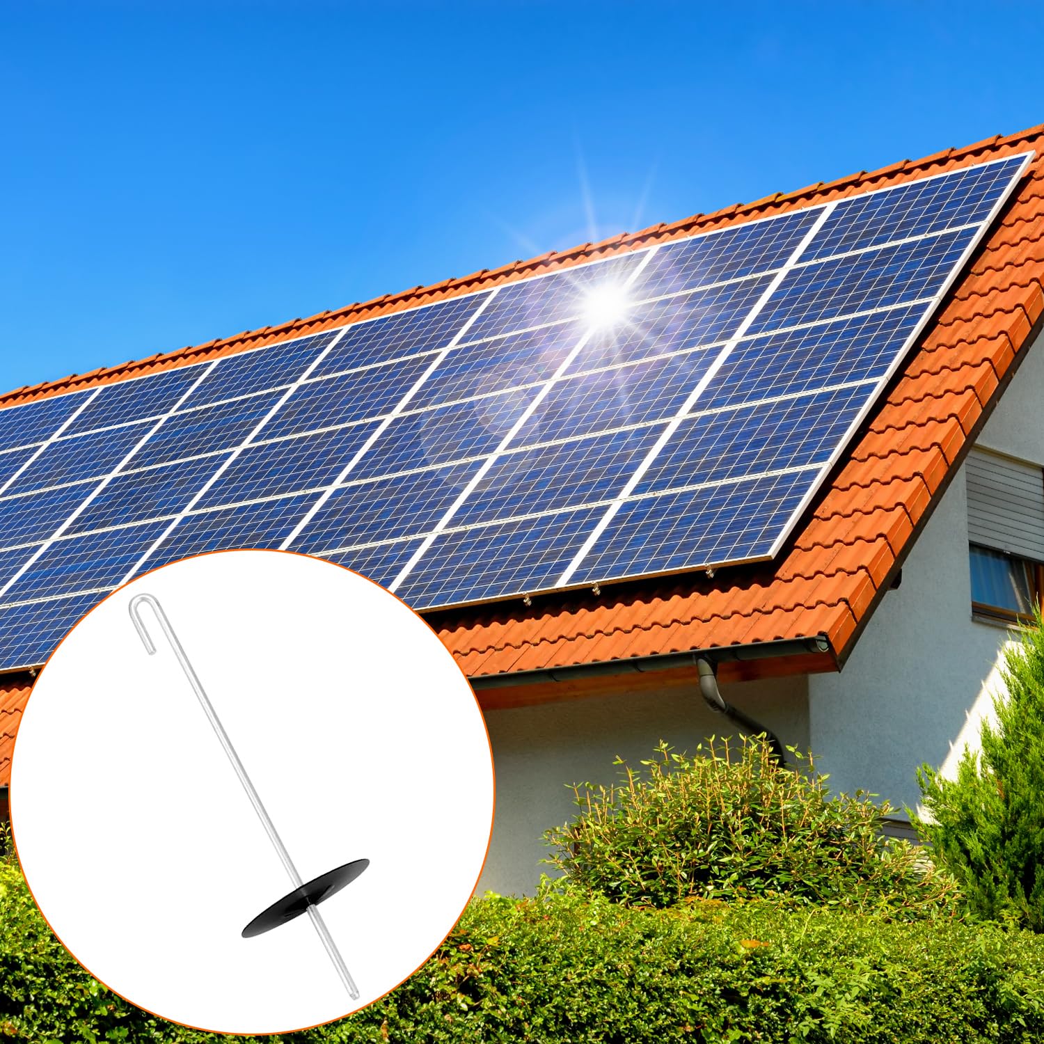 QWORK UV-protected coating shields clips from sun and rain