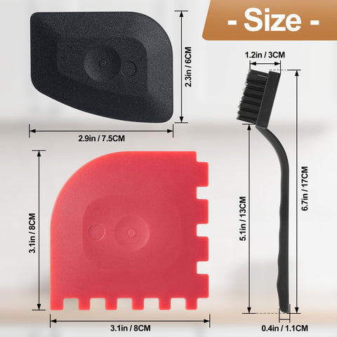 QWQKEFEUN set packaging with bonus brush