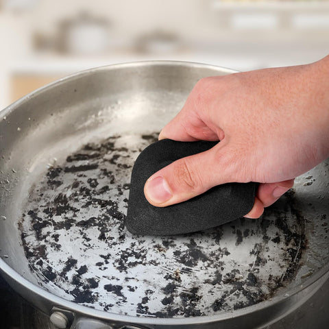 QWQKEFEUN pan scraper dual-thickness adapts to grill sizes