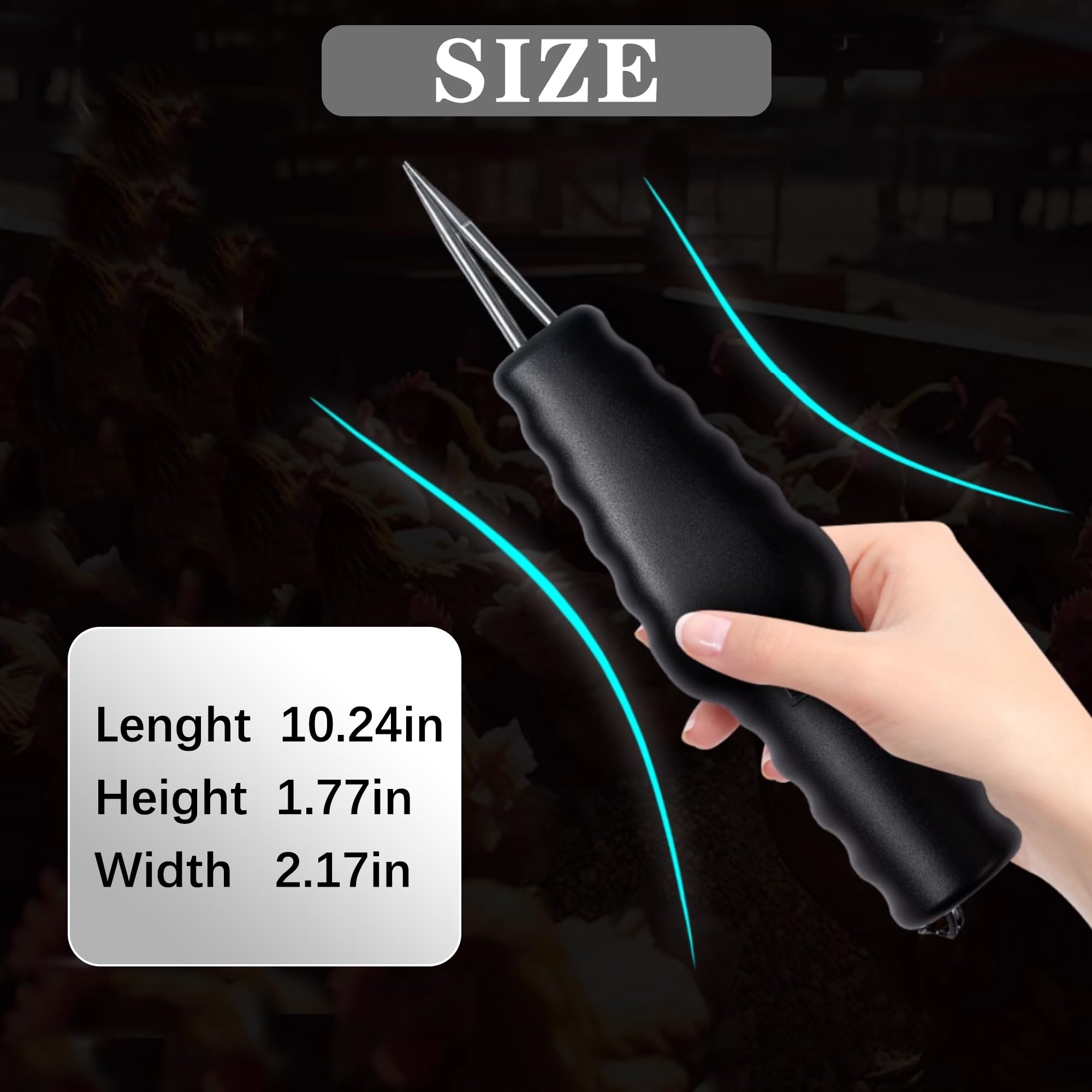 QZAVIRE compact lightweight plucker saves space and stores easily.