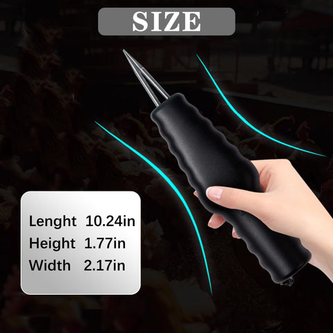 QZAVIRE compact lightweight plucker saves space and stores easily.