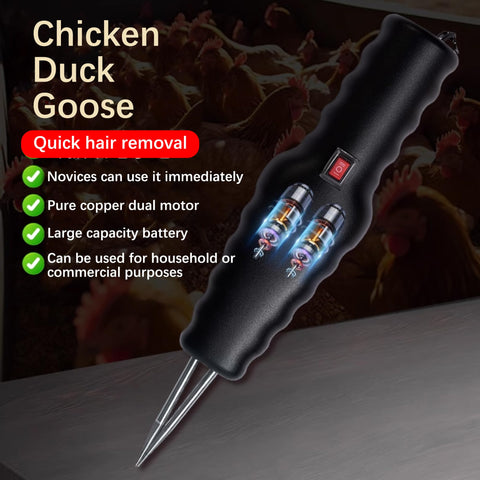 QZAVIRE safety waterproof plucker designed for safe operation.