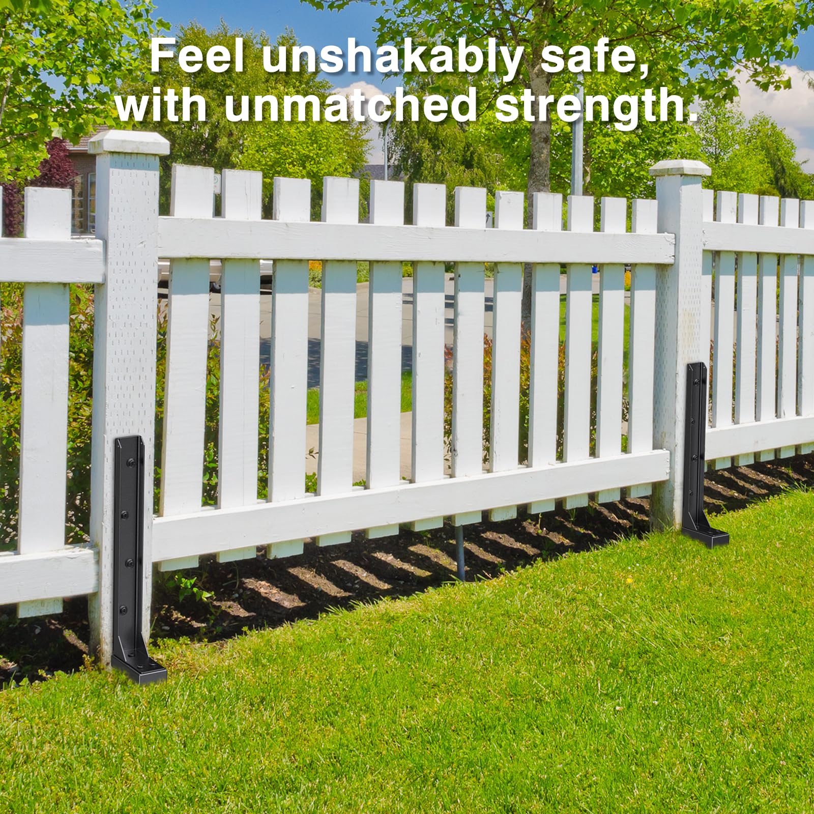 QZXRKEJI repair for broken wood support keeps fences aligned.