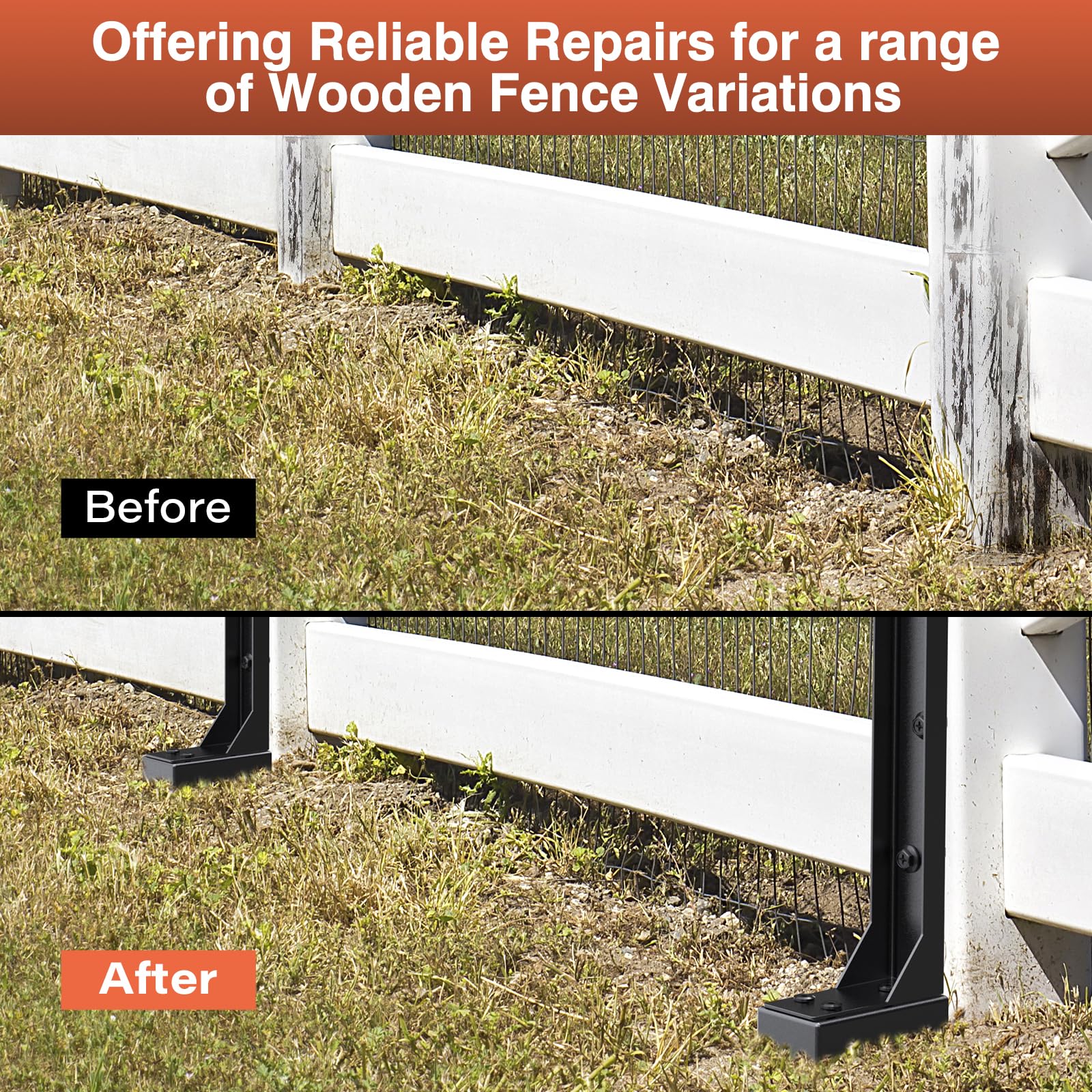 QZXRKEJI heavy-duty fence stakes enhance outdoor boundary durability.