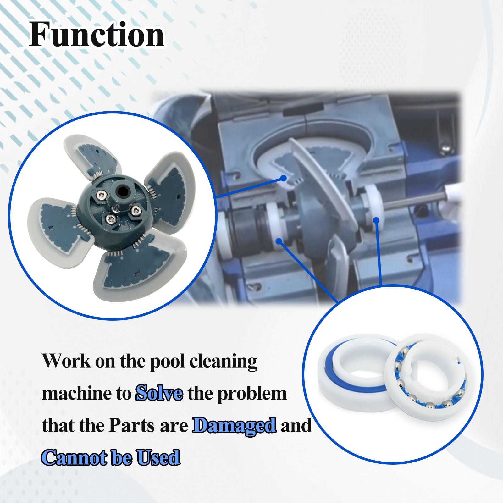 R0524900 durable plastic and rubber parts resist rust and cracking