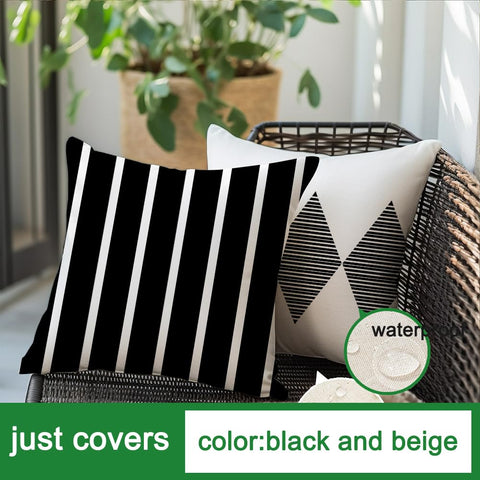 RABUSOFA four-piece pillow cover set suitable for versatile staging