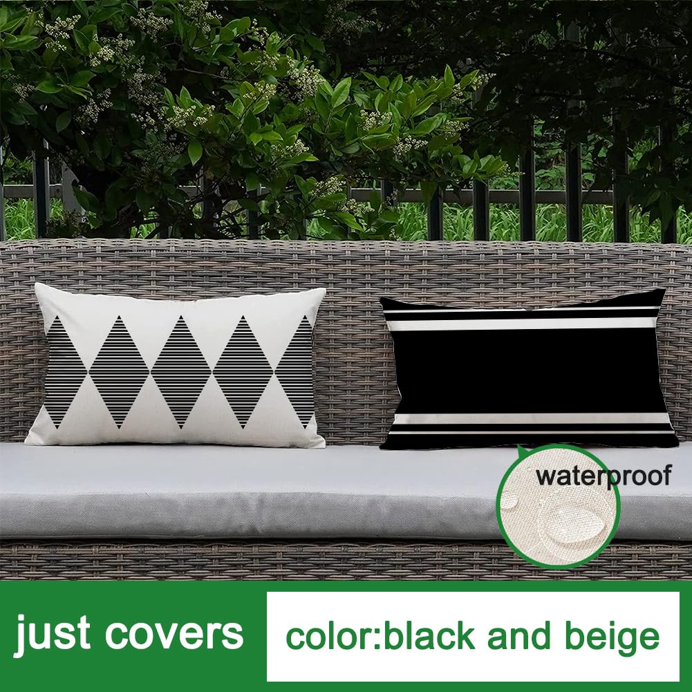 Machine washable care tips for RABUSOFA outdoor pillow covers