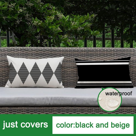 Machine washable care tips for RABUSOFA outdoor pillow covers