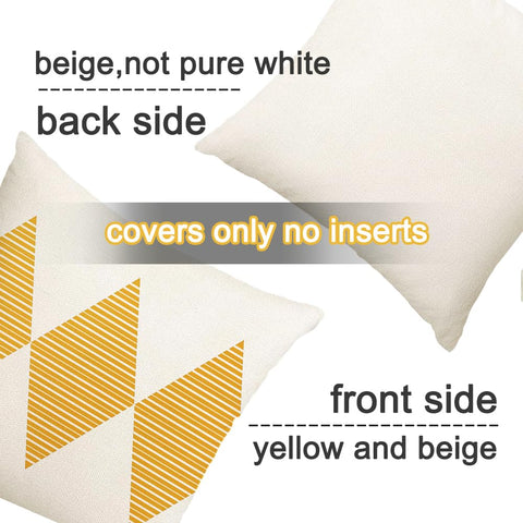 RABUSOFA waterproof outdoor pillow cover 18x18 with Sunbrella-inspired durability