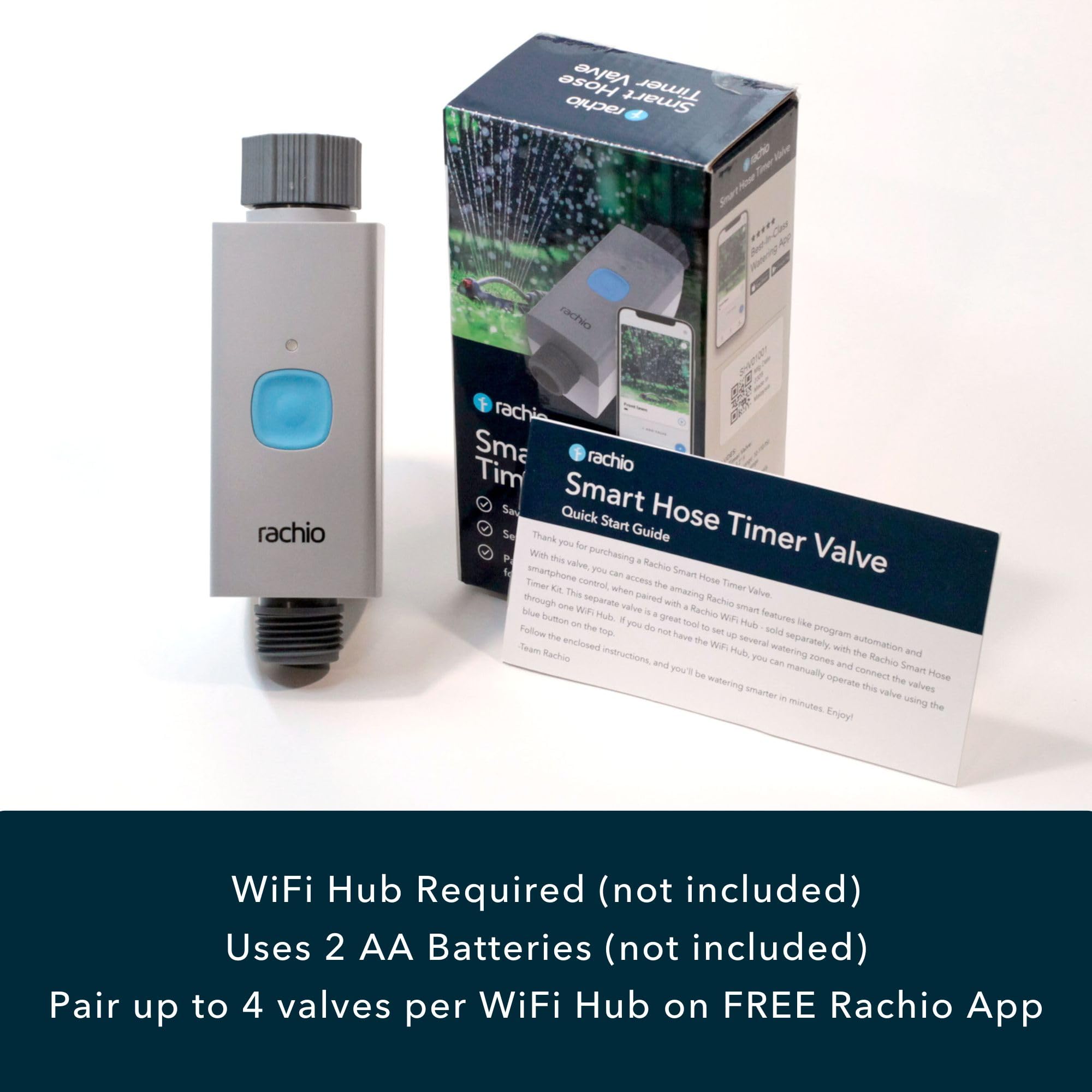 Rachio app control scheduling screen highlighting flexible watering plans.