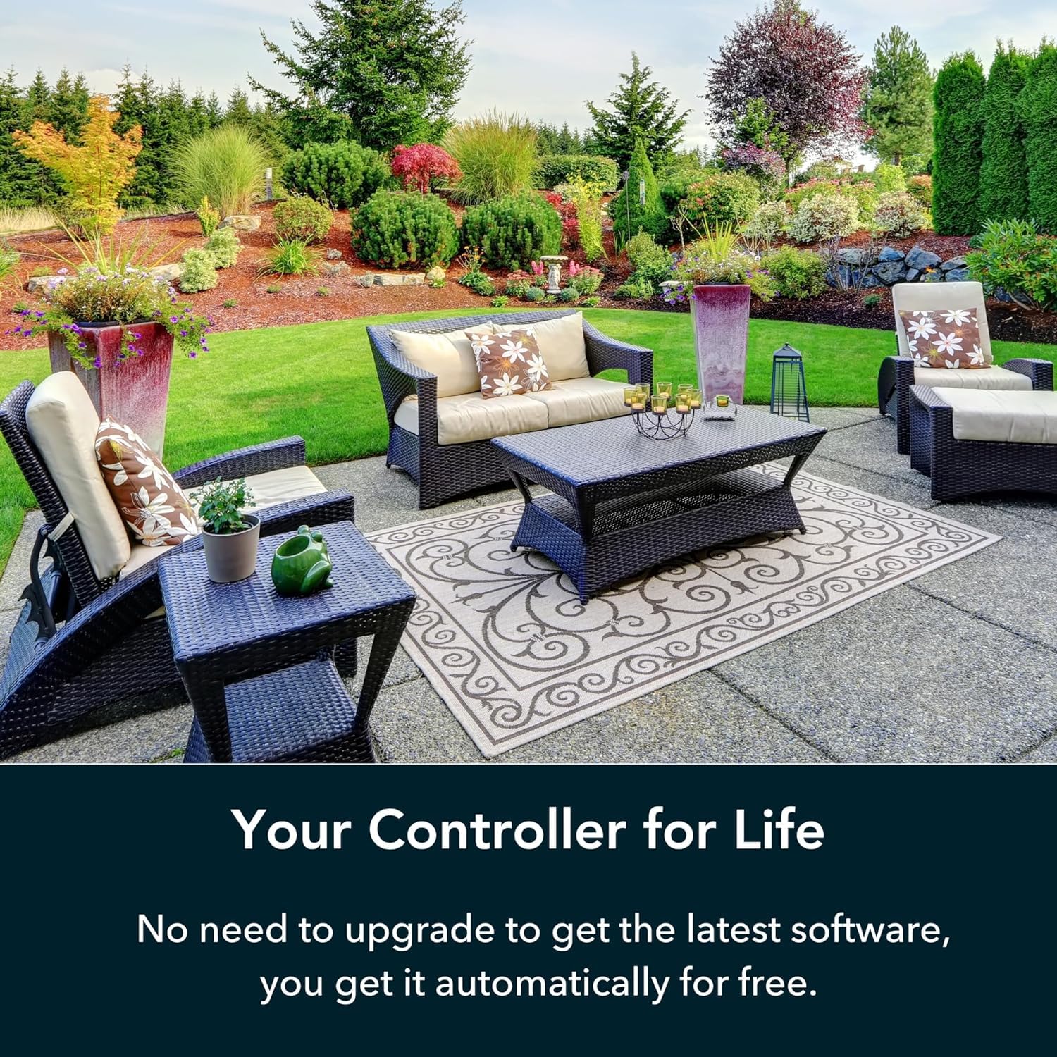Rachio DIY installation scene demonstrates fast setup