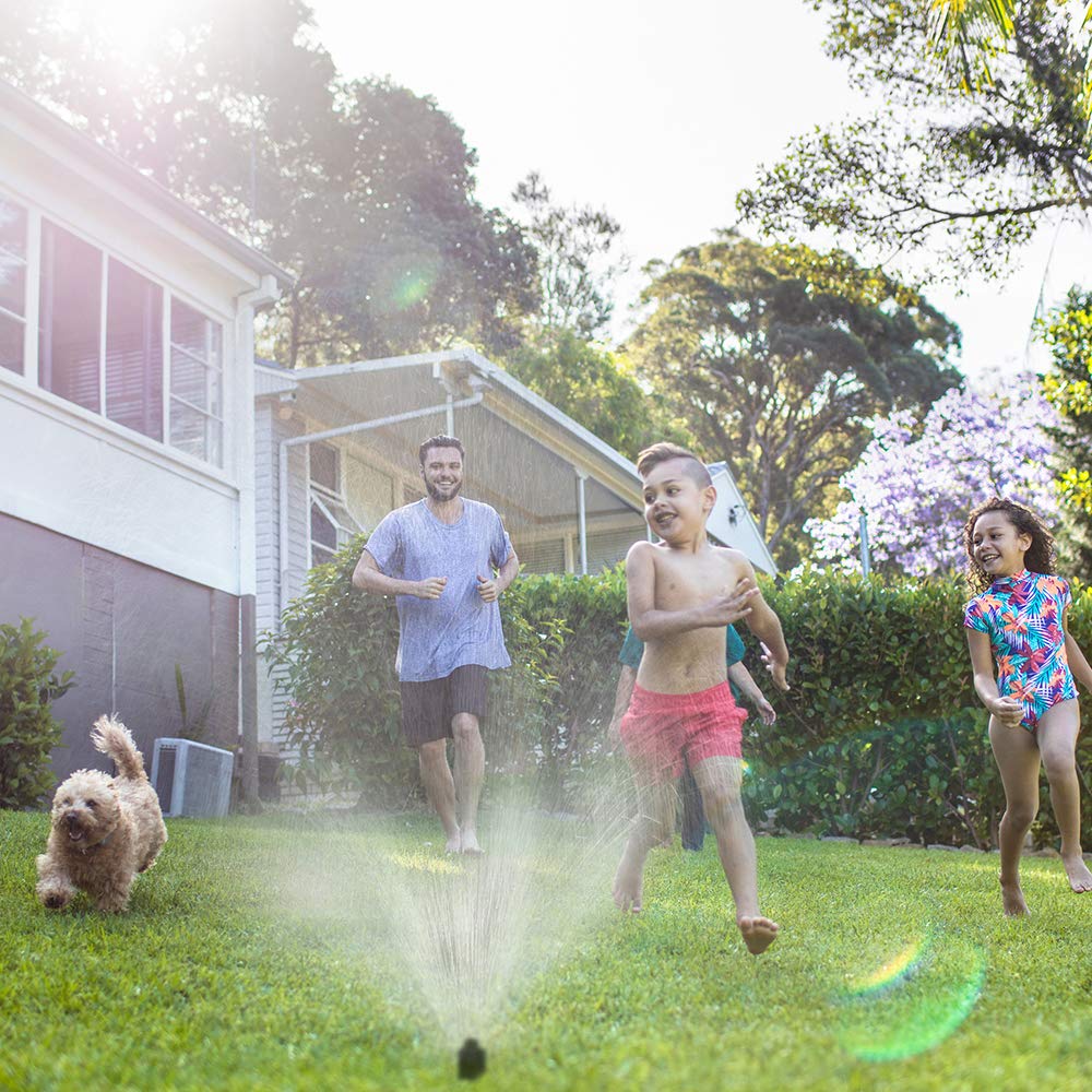 Rachio dual-band WiFi and smart home compatibility with voice assistants.