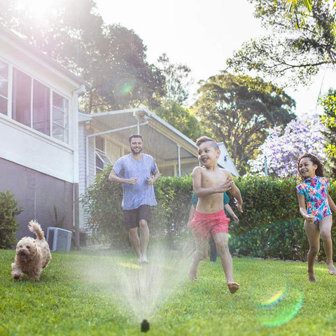 Rachio dual-band WiFi and smart home compatibility with voice assistants.
