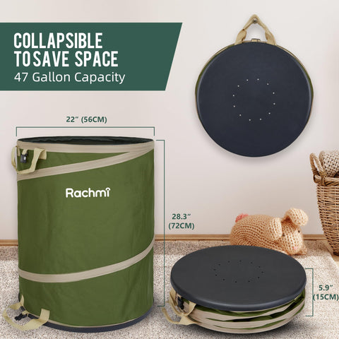 Rachmi foldable design with four handles enables easy carrying.