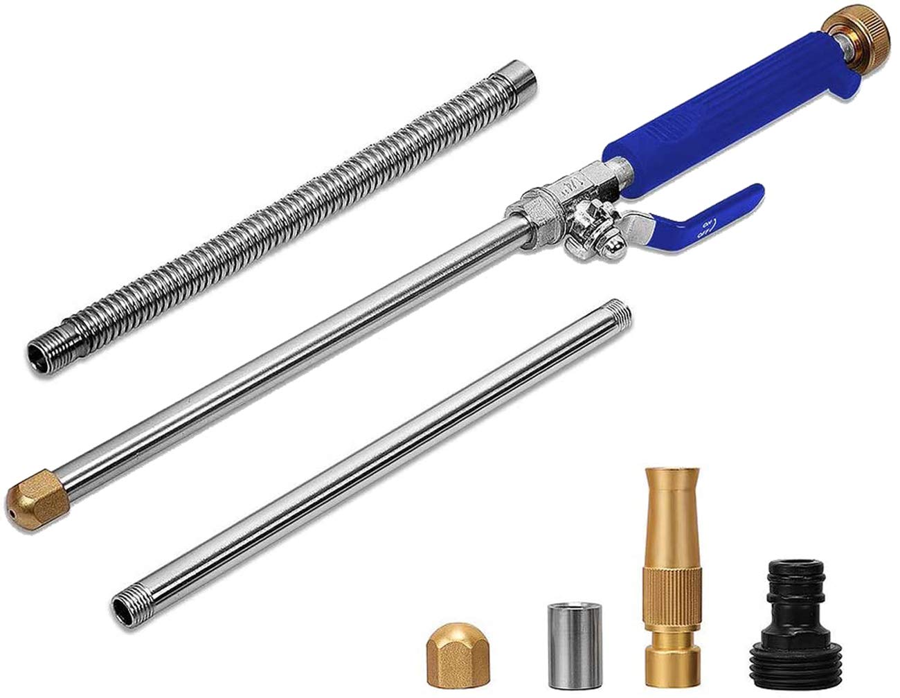 Raddile high-pressure wand for versatile outdoor cleaning.