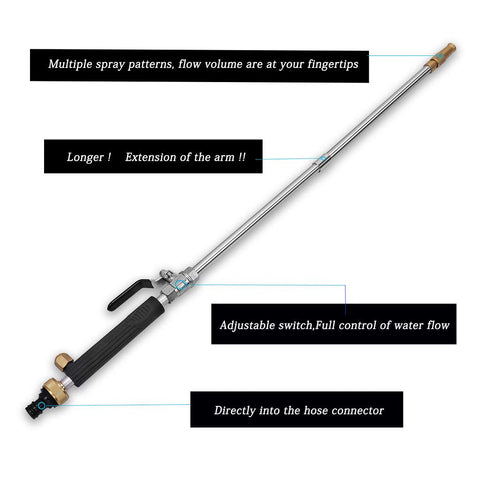 Raddile HydroJet adjustable nozzle offers precise spray control