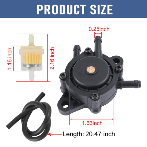 RADHLBNIU installation-ready fuel pump kit for maintenance.