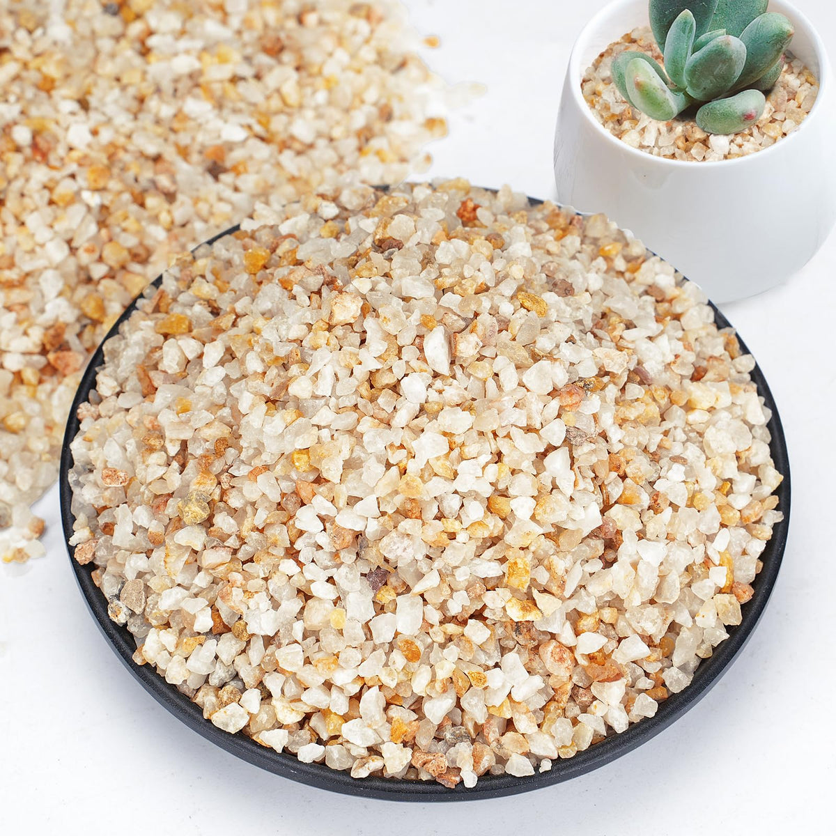 Rahato 1-2mm coarse sand for plants improves drainage and natural texture.