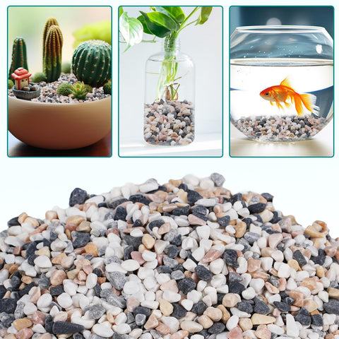Rahato drainage rocks for potted plants help manage moisture levels.