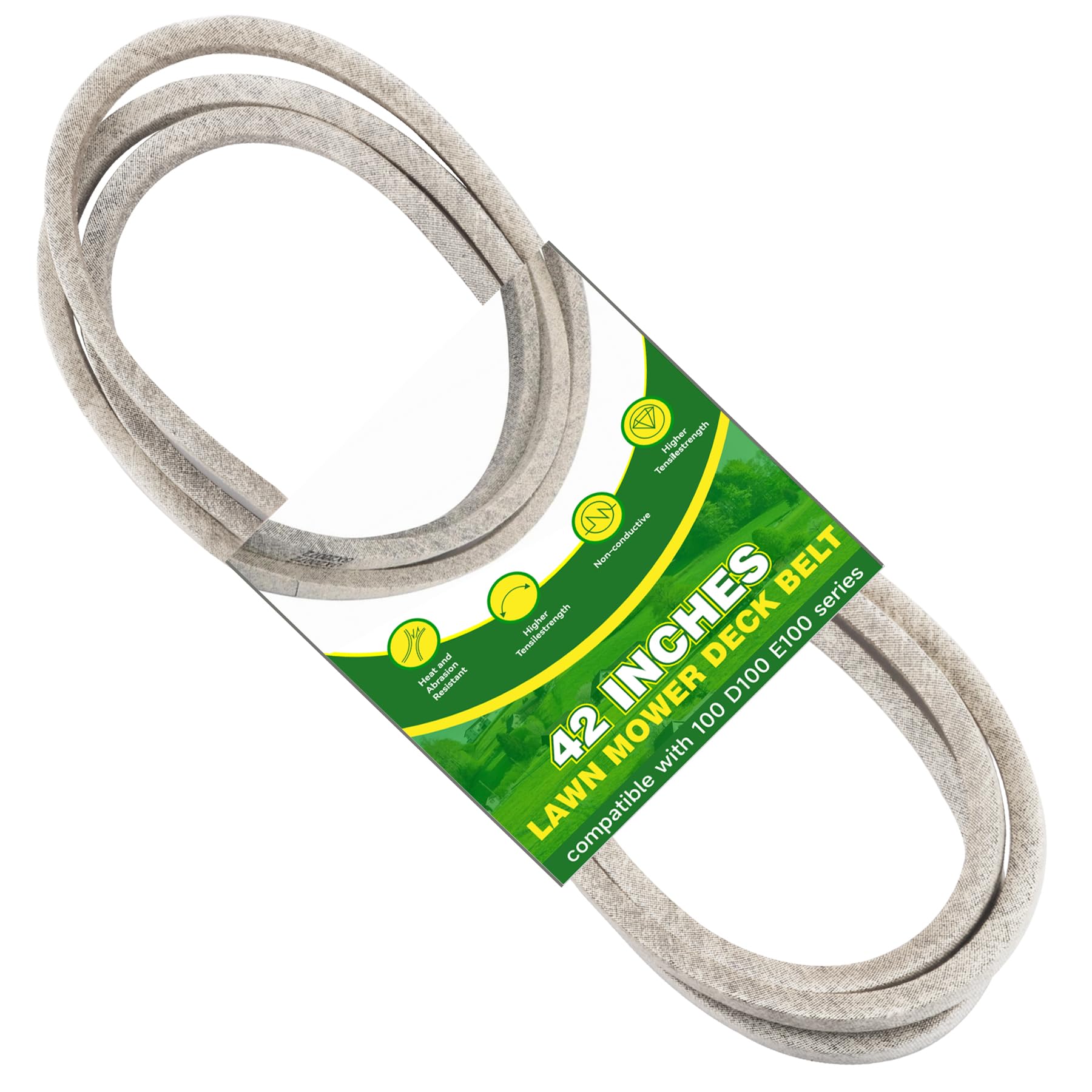 RAHQHD GX20072 drive belt with aramid core for high durability and heat resistance.