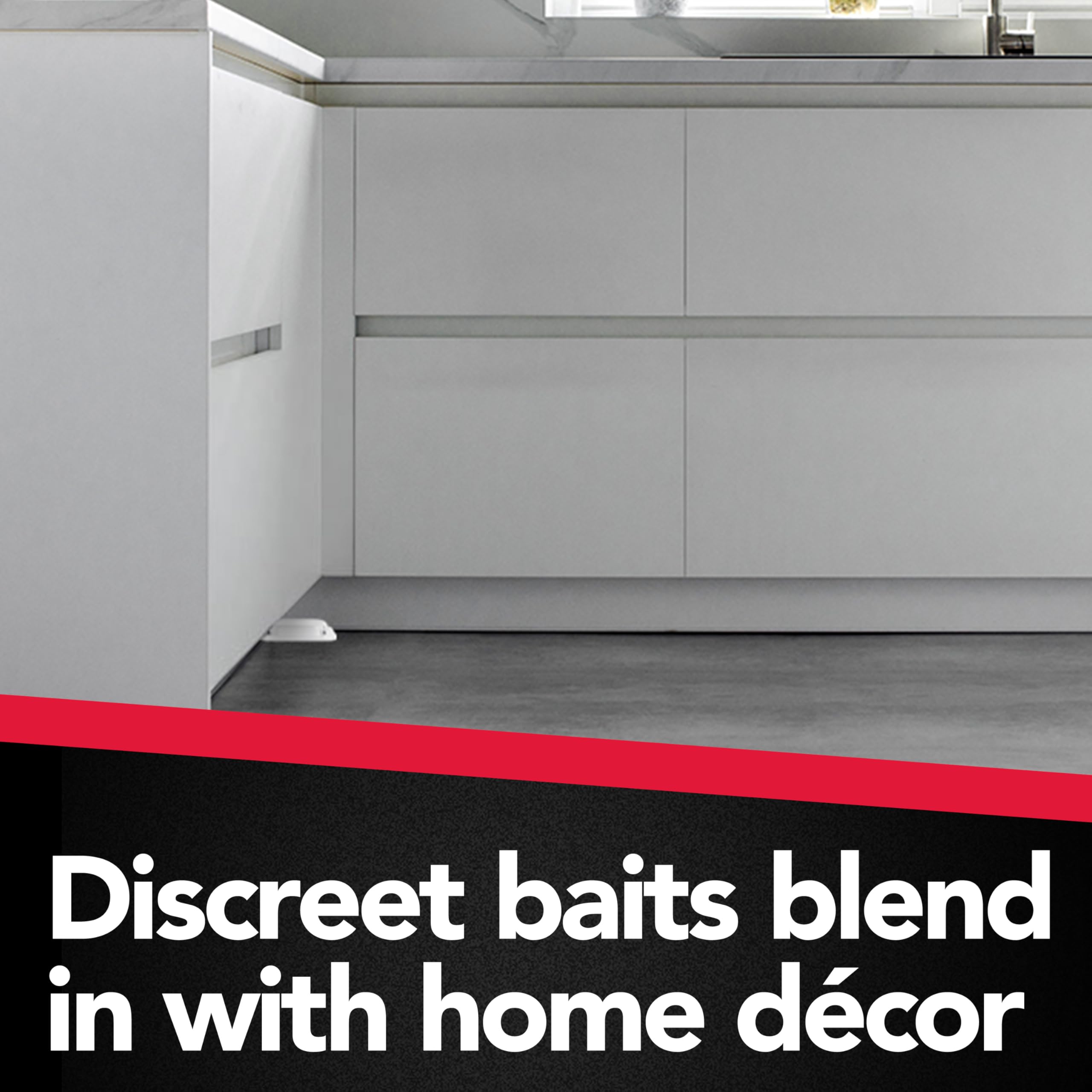 Raid Ant Killer Baits placed in a closet shelf to protect storage spaces.
