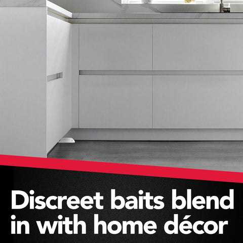 Raid Ant Killer Baits placed in a closet shelf to protect storage spaces.