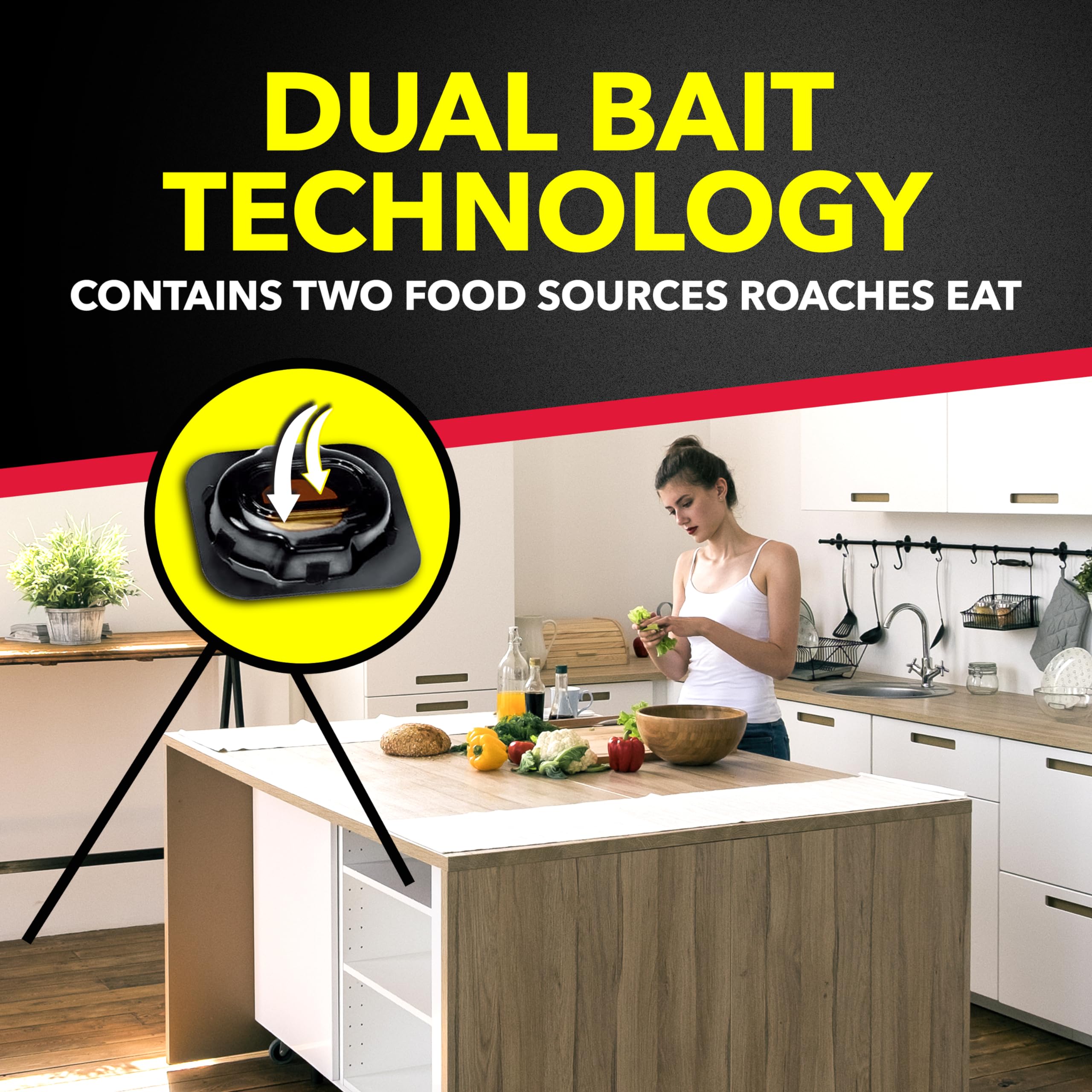 Raid compact bait-station design fits discreet spaces for ongoing control