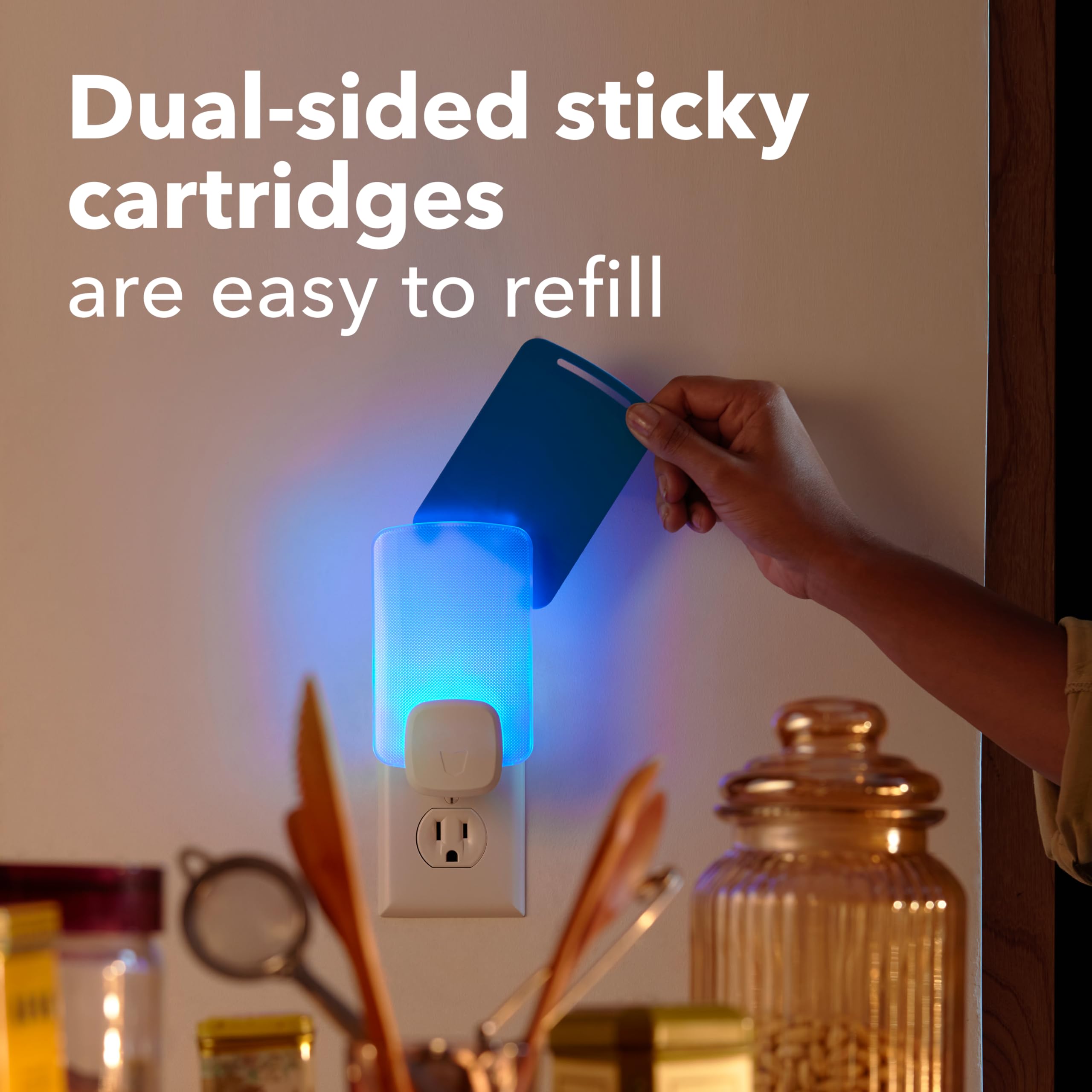 Raid Essentials cartridge close-up showing double-sided sticky surface.