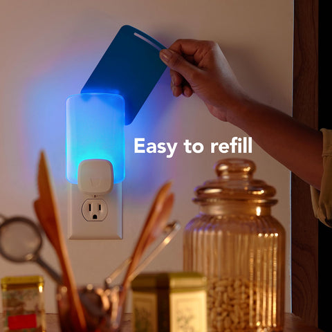 Raid Essentials dual-sided adhesive cartridge in use with light trap.