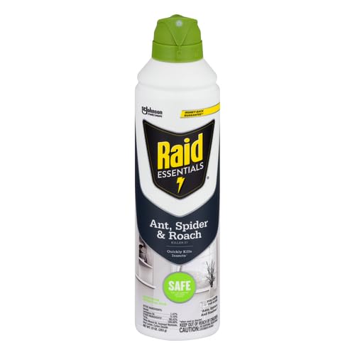 Locking cap feature shown on Raid Essentials can for safe storage