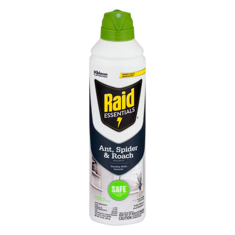 Locking cap feature shown on Raid Essentials can for safe storage