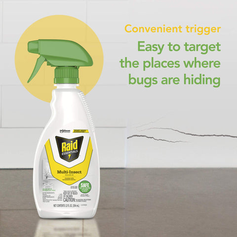 Raid Essentials three-pack provides continuous protection for multiple rooms.