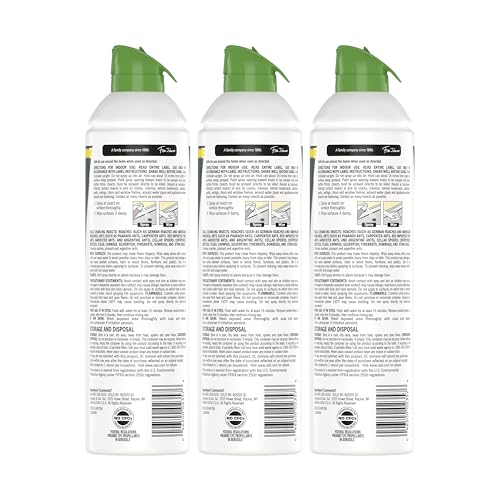 Raid Essentials spider killer aerosol helps reduce indoor spider sightings safely.