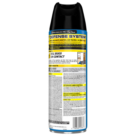 Raid indoor-outdoor formula quickly reduces flies in kitchens and rooms.