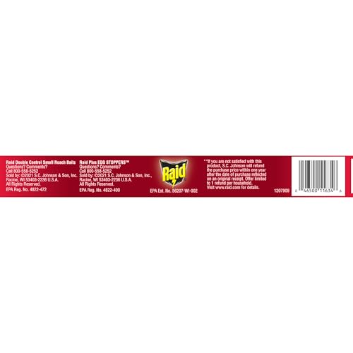 Raid home pest-control solution for persistent roaches.