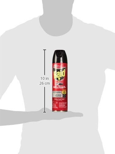 Raid indoor pest killer packaging with front view for shoppers.